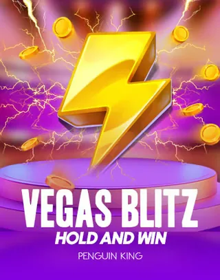 Vegas Blitz Hold and Win slot by Penguin King at RoyalRook Casino